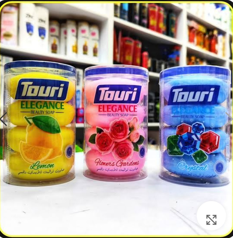 بسته ۴ عددی صابون زیبایی توری عطریرمدل ELEGANCE ساخت اردن