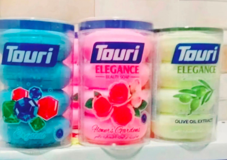 بسته ۴ عددی صابون زیبایی توری عطریرمدل ELEGANCE ساخت اردن