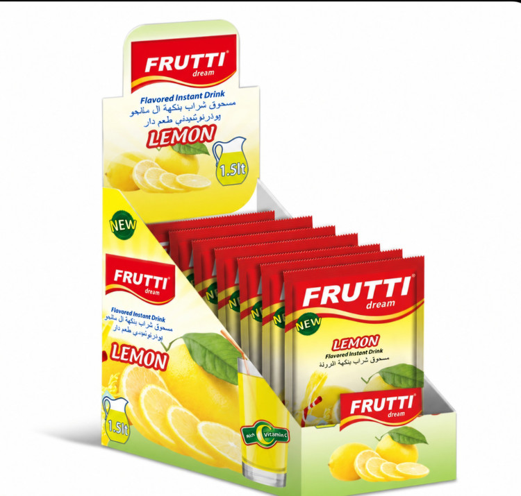 پودر شربت فروتی دریم اورجینال ترکیه ای ، طعم های مختلف ، بسته 24 عددی