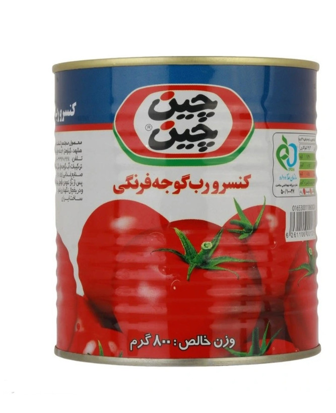 پک ۲ عددی رب گوجه فرنگی ۸۰۰ گرمی چین چین