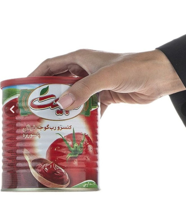 پک ۲ عددی رب گوجه فرنگی طبیعت ۸۰۰ گرمی - قوطی آسان بازشو