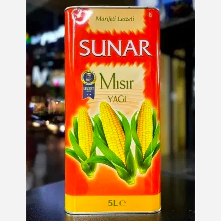 روغن مایع 5 لیتری ذرت سونار ترکیه ای اصلی