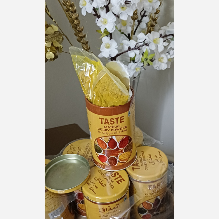 ادویه کاری اورجینال هندی ( قوطی فلزی پلمپ 175 گرمی)