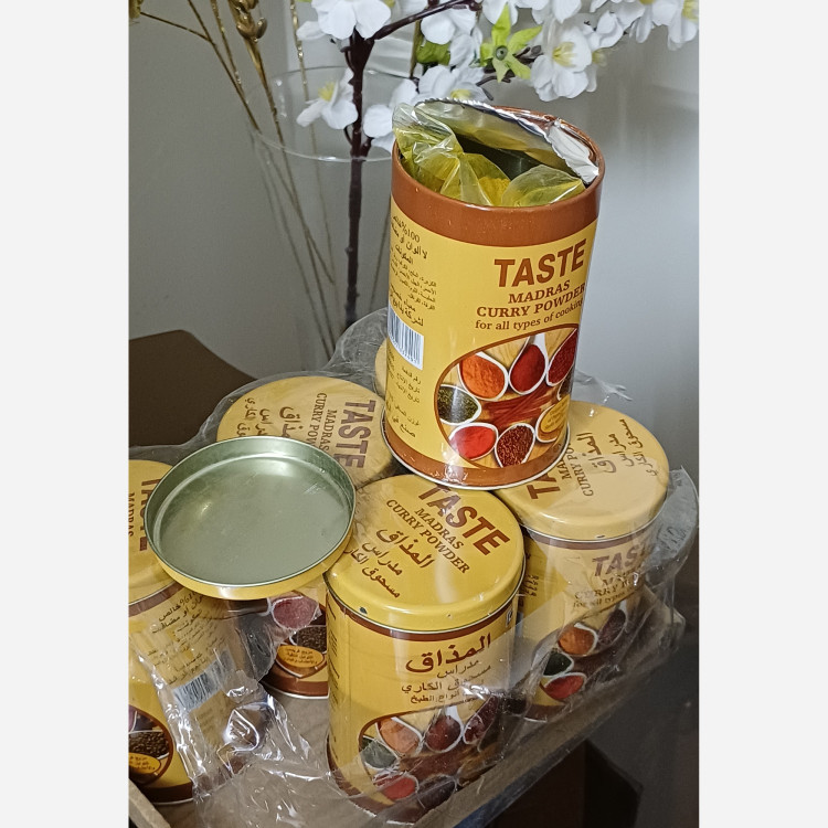 ادویه کاری اورجینال هندی ( قوطی فلزی پلمپ 175 گرمی)