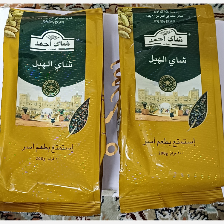 چای احمد هل دار اصل 200 گرمی
