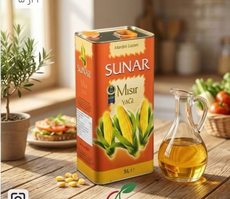 روغن مایع 5 لیتری ذرت سونار ترکیه ای اصلی
