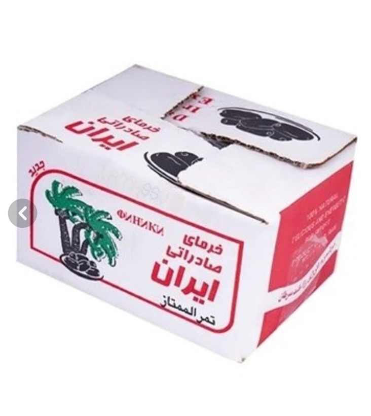 کارتن ۲ کیلویی خرمای کبکاب ممتاز صادراتی ،محصول تازه امسالی(۱۴۰۵) نخلستان های شهر اهرم استان بوشهر