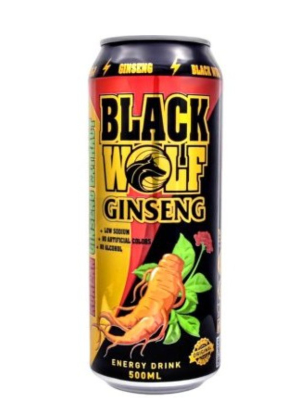نوشیدنی انرژی زا بلک ولف Black Wolf حاوی جینسنگ ۵۰۰ میلی لیتری وارداتی ترکیه
