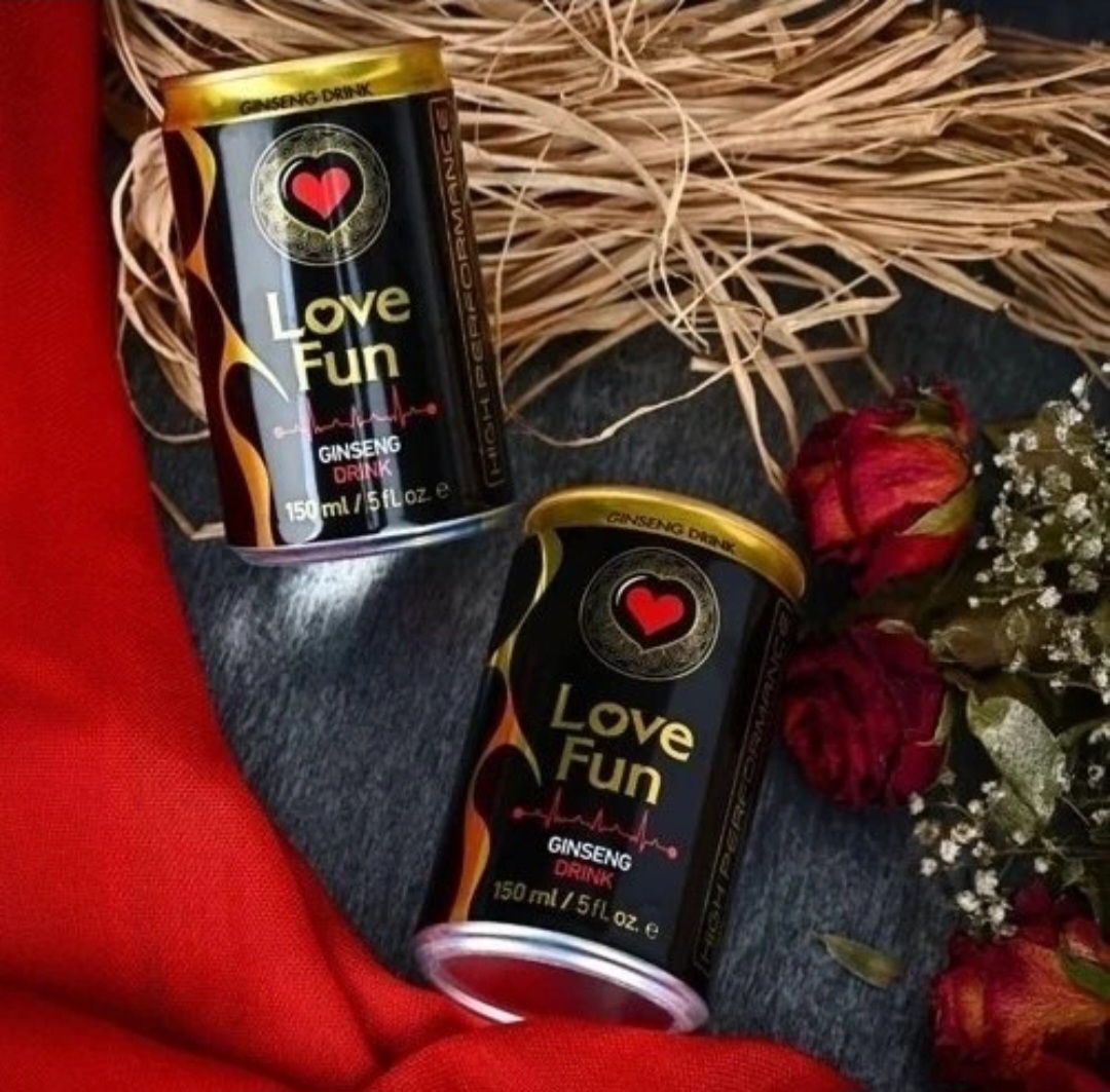 نوشیدنی انرژی زا جینسینگ لاو فان Love Fun  ( آقایان / بانوان ) ، قوطی ۱۵۰ میلی لیتری